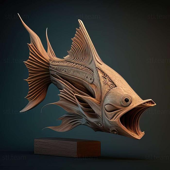 3D модель Pterygoplichthys joselimaianus (STL)